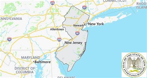 List of Cities and Towns in New Jersey – Countryaah.com.